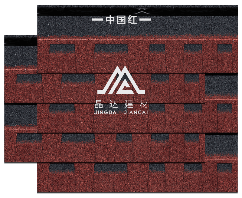 標準雙層海洋藍瀝青瓦鋪裝效果 標準雙層海洋藍瀝青瓦鋪裝效果